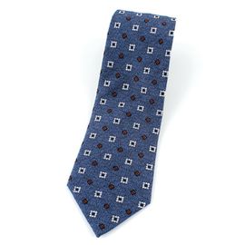 [MAESIO] KSK2608 Wool Silk Floral Dot Necktie 8cm _ Men's Ties Formal Business, Ties for Men, Prom Wedding Party, All Made in Korea